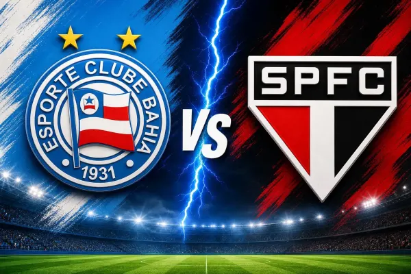 Bahia x São Paulo: onde assistir e horário do jogo