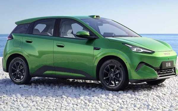 BYD Dolphin Mini: recarga de 10% a 70% em 5 minutos