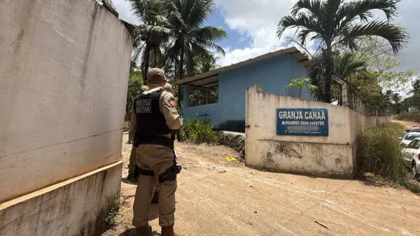 Casa de acolhida em Santa Rita: granja recebeu 160 pessoas e gerou conflito