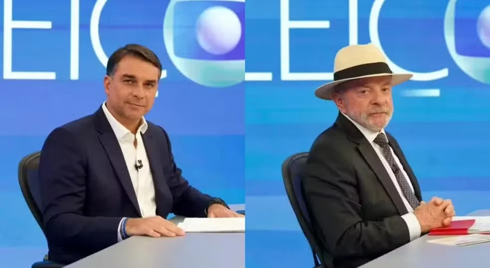 Debate na Globo: último confronto entre Lula e Flávio Bolsonaro