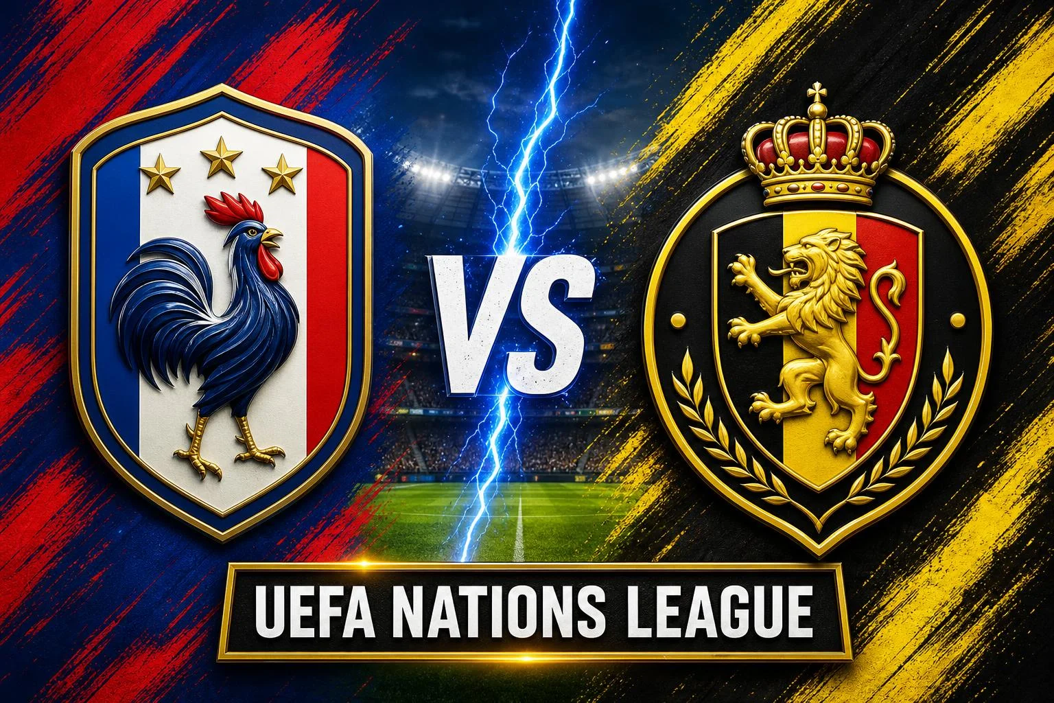 França x Bélgica ao vivo — UEFA Nations League