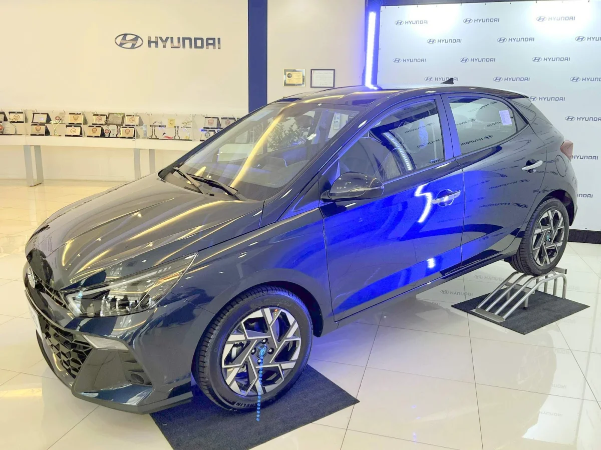 Hyundai HB20 lidera vendas com alta de 70,7% e 7.697 unidades
