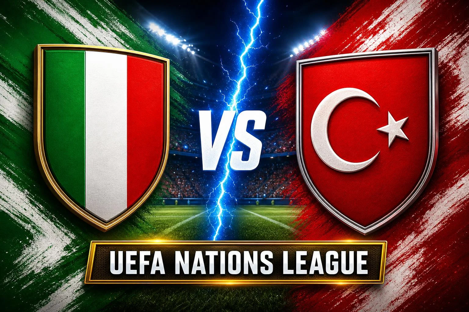 Itália x Turquia ao vivo — UEFA Nations League
