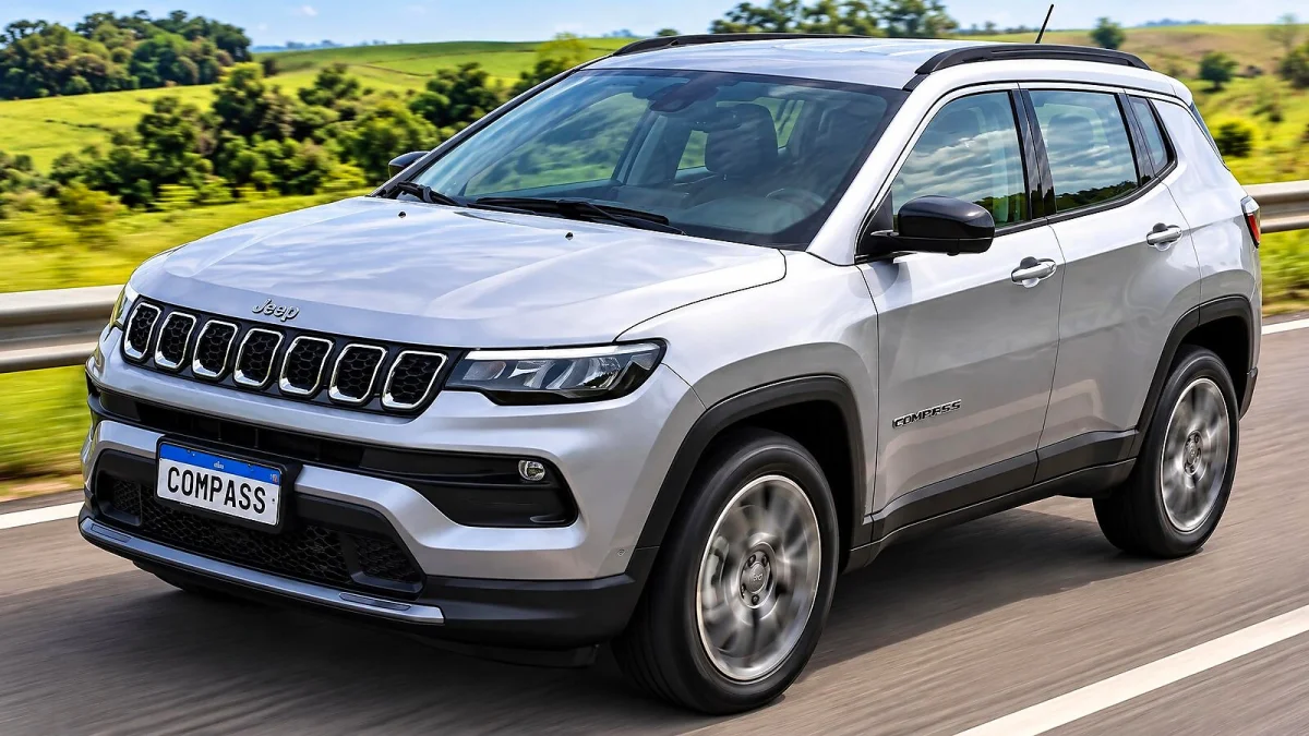 Jeep Compass ganha híbrido 48V em duas versões e promete reduzir consumo
