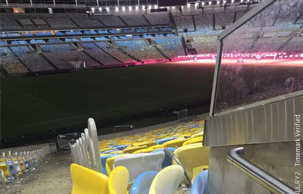 Maracanã: danos estimados em R$ 300 mil após depredação