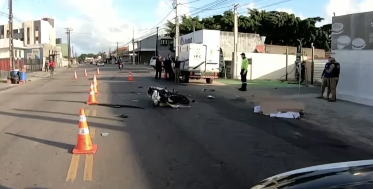 Motociclista em João Pessoa: motorista foge sem prestar socorro