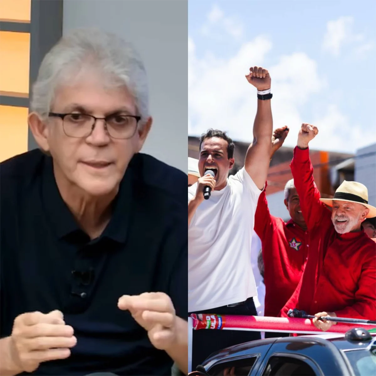 Ricardo Coutinho: surpresa com atuação de Lucas Ribeiro no segundo turno
