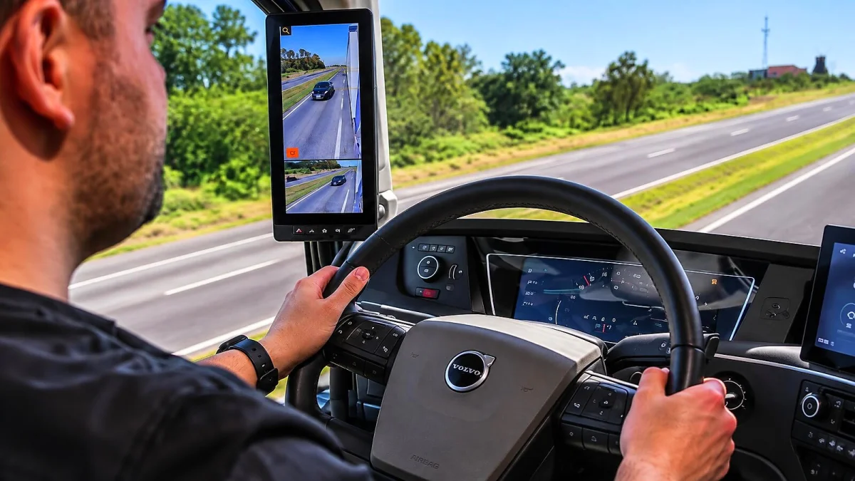 Volvo revela Parada Controlada que pode parar caminhão na pista