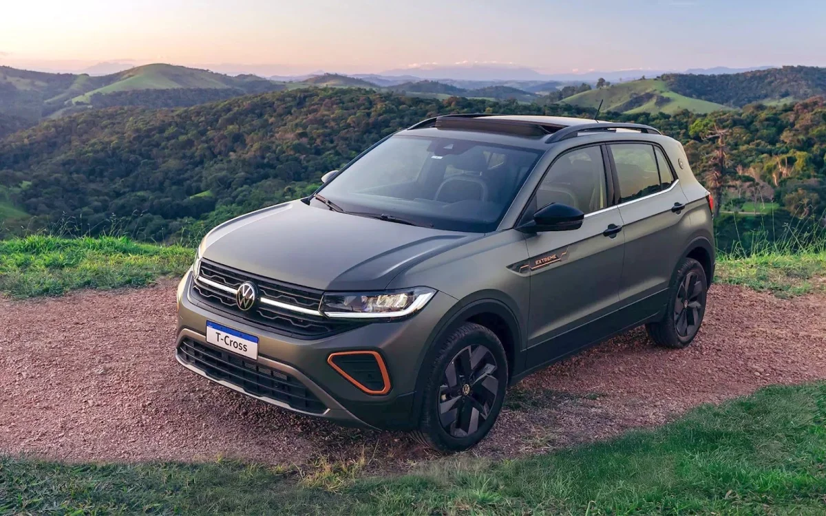 VW T‑CROSS lidera ranking de SUVs com 4.123 unidades vendidas
