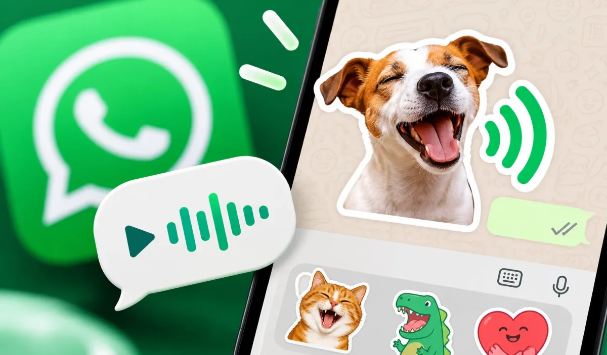 WhatsApp: figurinhas com som permitem gravação de 10s