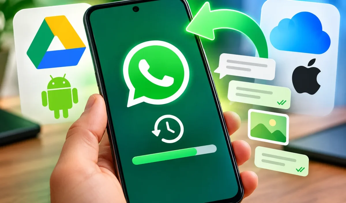 WhatsApp: restaurar backup pode apagar mensagens recentes