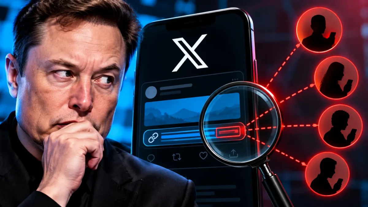 X: códigos em links podem rastrear origem, mas não quem abre